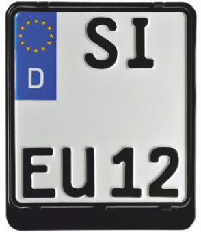 Nummernschildverstärker Motorräder Nummernschildverstärker Motorräder