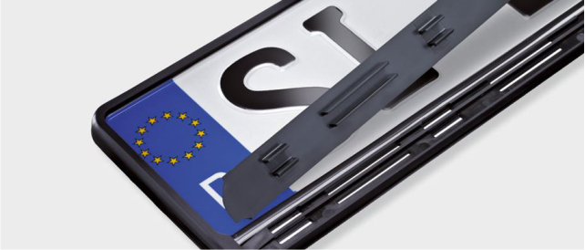 Nummernschildverstärker mit Steckleiste Nummernschildverstärker mit Steckleiste