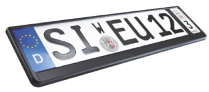 Nummernschildverstärker für Wechselkennzeichen Nummernschildverstärker für Wechselkennzeichen