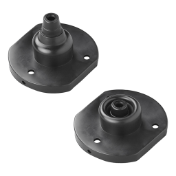 Gummidichtung f�r Steckdosen mit gerader Seite