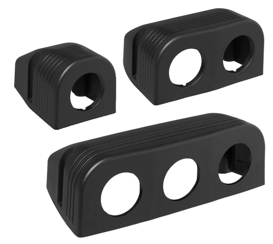 Aufbau-Geh�use f�r 12 Volt und USB Steckdose, Volt und Ampere Metern