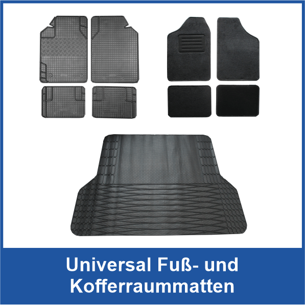 Universal Fu�matten und Kofferraumatte