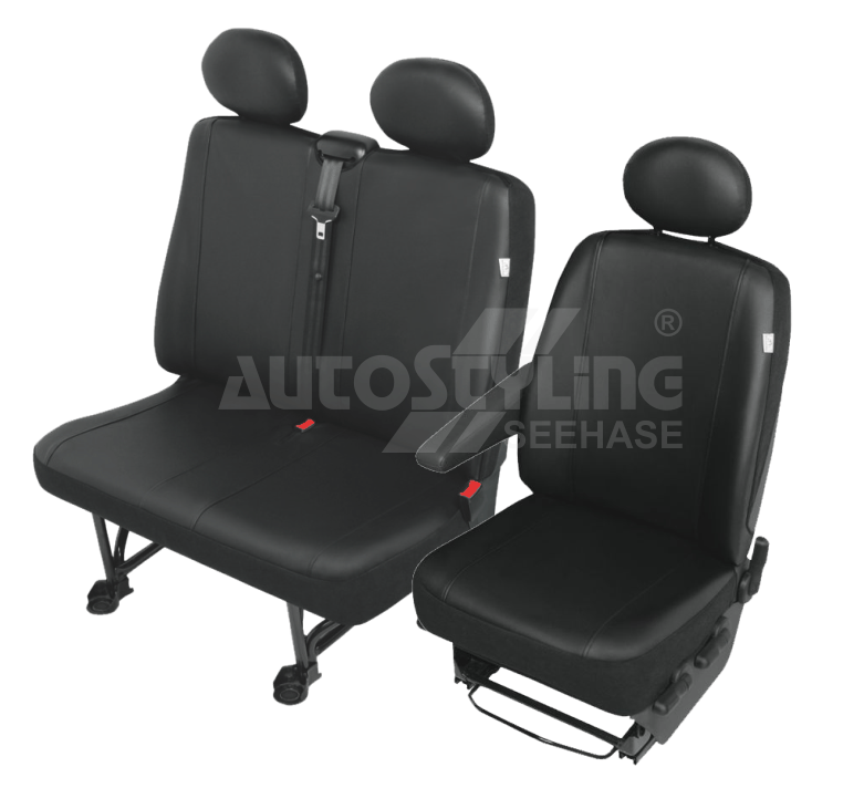 Passform Sitzbez�ge Renault Trafic Opel Vivaro Kunstleder